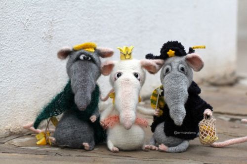 [Игрушки] Крысиная семейка (Елена Ермак)