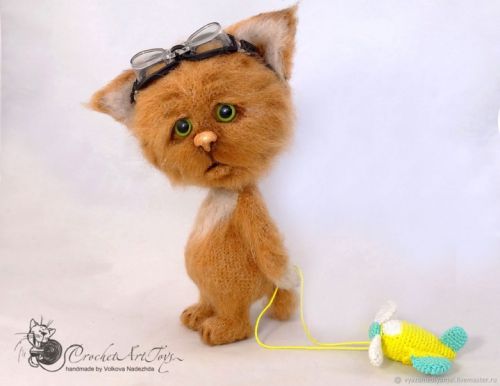 [Игрушки] Котенок Флай (Надежда Волкова)