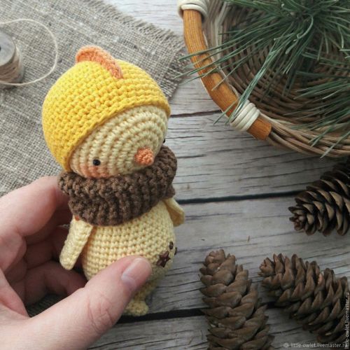 [Игрушки] Цыпленок (Марина Колмыкова)