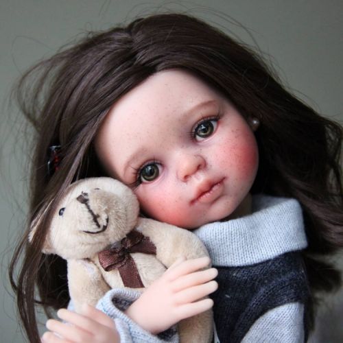 [Игрушка] Наклоняемая головушка (Юлия Верняева)