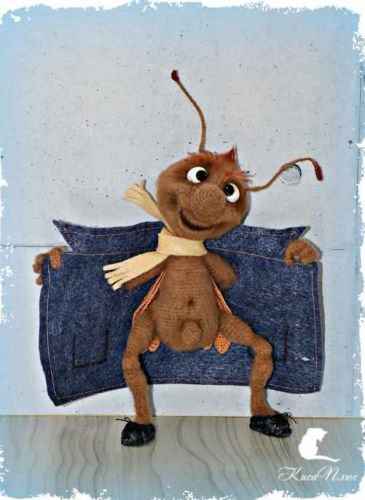 [Игрушка] мастер класс таракашка Пипка. (Эльвира Супонькина- КисаПлюс)