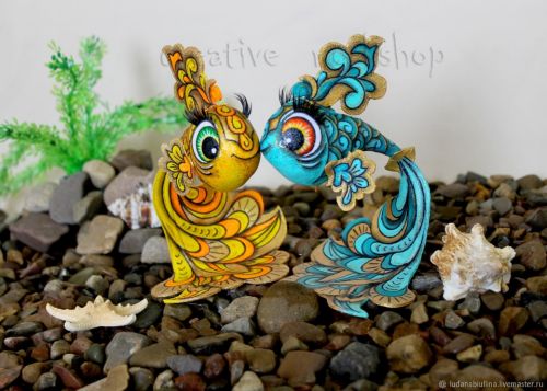 [Игрушка] Мастер-класс 'Рыба золотая'. Серия: Знаки зодиака (Людмила Набиуллина)