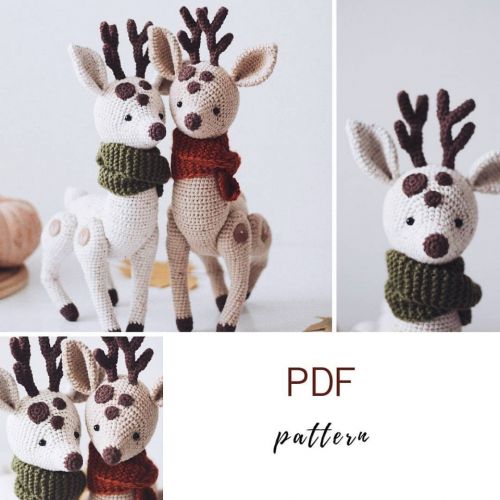 [Игрушка] Мастер-класс по оленятам (dianapatskun)