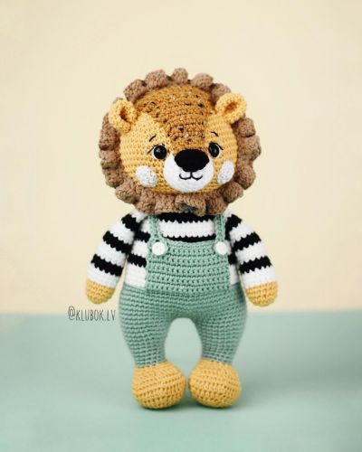 [Игрушка] Мастер-класс Львенок Алекс. Вязание (Николь Джескина (KlubokLV)