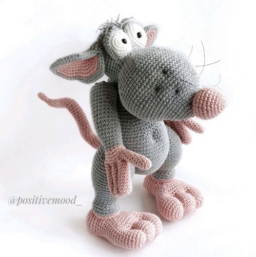 [Игрушка] Мастер-класс Крыс. Крючок (Наталья Тихончук)