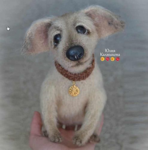 [Игрушка] Мастер класс 'Дворняжка Бим' (Юлия Калмыкова)