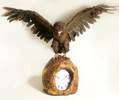 Запись закрытого МК 'Орел' из фома (часы, фом-арт) (Татьяна Шмелева)