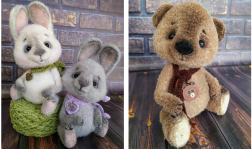 Зайки, мишки и сюрприз (Наталья Зрожевская)