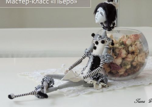 Видео Мастер-класс Пьеро + пдф (Татьяна Будаева)