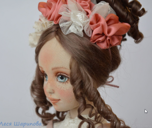 Видео-курс: кукла из трикотажа + МК по платью (Леся Шарипова)