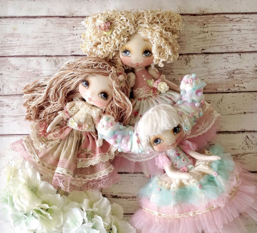 Три прически для куклы (Татьяна Иванова)