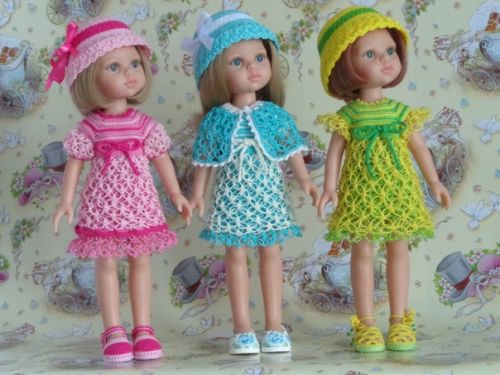 PDF- журнал МК ' Сказочная Паутинка ' по вязанию крючком для кукол Paola Peina (Ирина Тучкова)