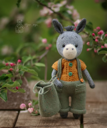 Ослик Оливер (zoo_toys_)