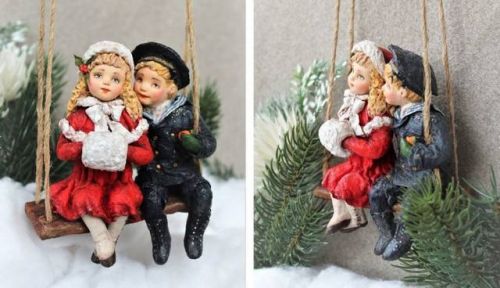 На качелях (Татьяна Броницкая)