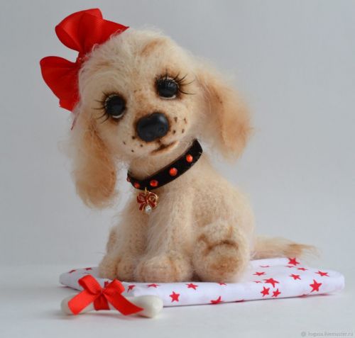 МК Собачка Леди (крючок) (Галина Бурова)