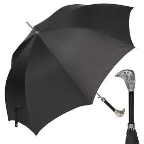 Зонт-трость Pasotti Falcon Silver StripesS Black