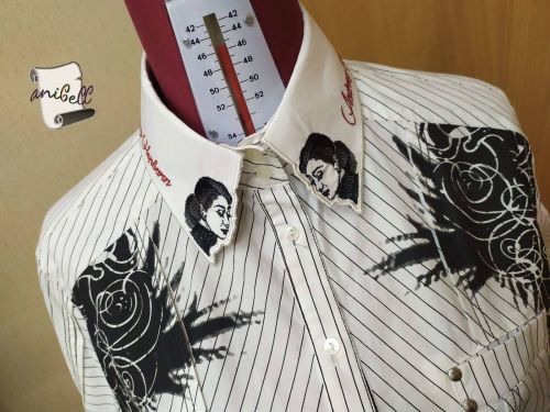 [Embroedery] Дизайн Воротник 'Audrey Hepburn' (anibell)