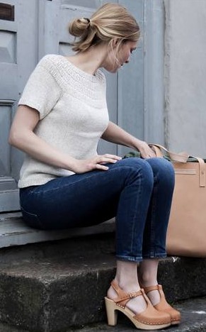 [Домоседка] Топ «Summer Shirt» (PetiteKnit)