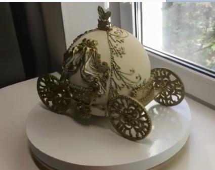 [Dolnyk Art Cake] Торт «Карета» (Кристина Дольник)