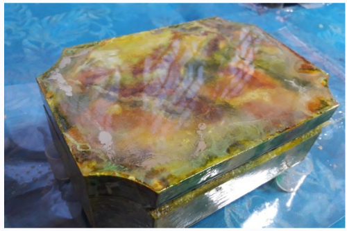 [Декупаж] Шкатулка из оникса (Наталья Каримова)