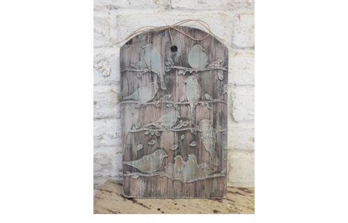 [Декупаж] 'Панно Птички' видео МК (Яна Морковская)