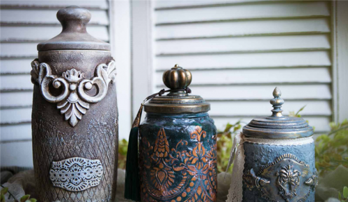 [Decor School] Декупаж банок (Елена Якимова)