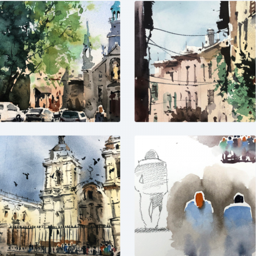 [artpier] Городские пейзажи. Часть 1 (Михаил Соловьев)