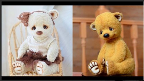Выкройка + подробный МК 'Большой медведь' (Катя Беспалова)