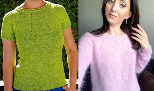 Свитер «Жасмин» (kolechkoknit)