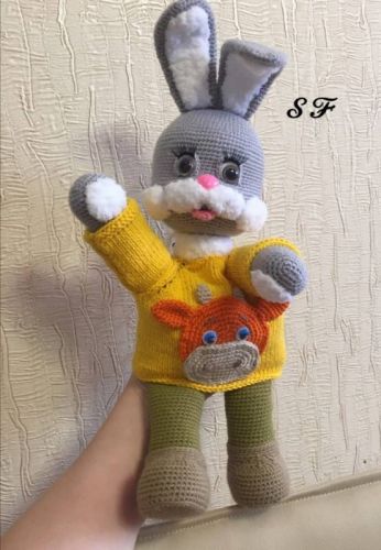 Степашка игрушка на руку (Светлана Федулеева)