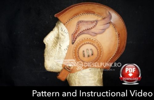 «Шлем авиатора» из кожи (DieselpunkRo)