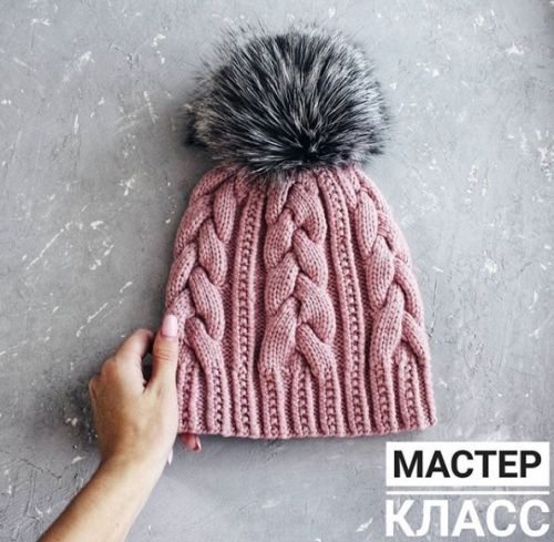 Шапка с косами (chetvergova.elena)