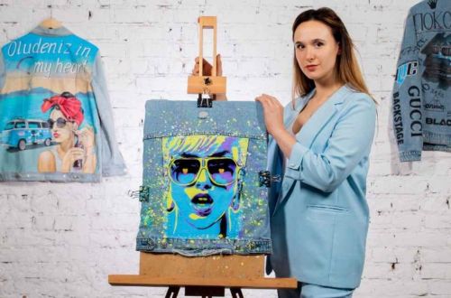 Роспись джинсовок (Ольга Строева)