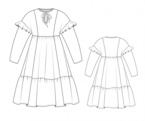 Платье 0427 размер 42/ рост 176 [LaForme]