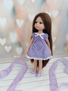 PDF журнал мастер-класс 'София' для кукол Paola Reina (спицы) (Наталья Второва)