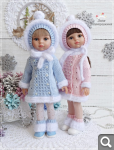 PDF журнал мастер-класс 'Капризуля' для кукол Paola Reina (спицы) (Зина Повязушкина)
