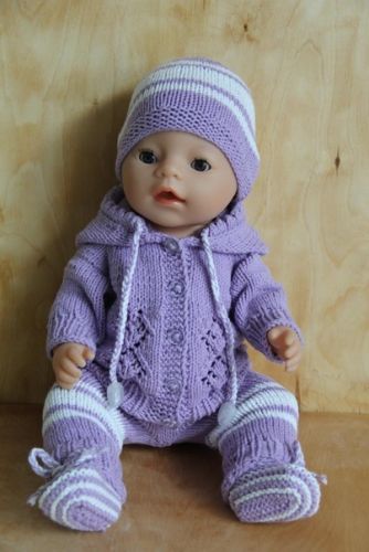 PDF Мастер-класс 'ФАНТАЗИЯ' для Бэби Бон Baby Born 43 см и подобных пупсов (спицы) (Ирина Ефименко)