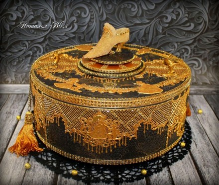 Онлайн мастер-класс Шкатулка «Cinderella» (Наталья Блисс)