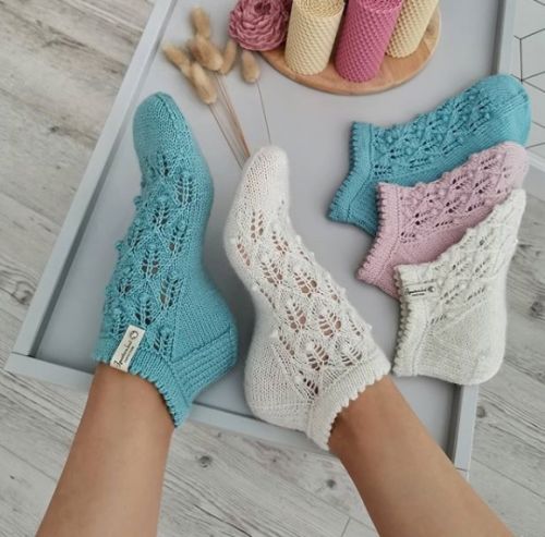 Носки 'berries_socks' (by_ignatova.knit)