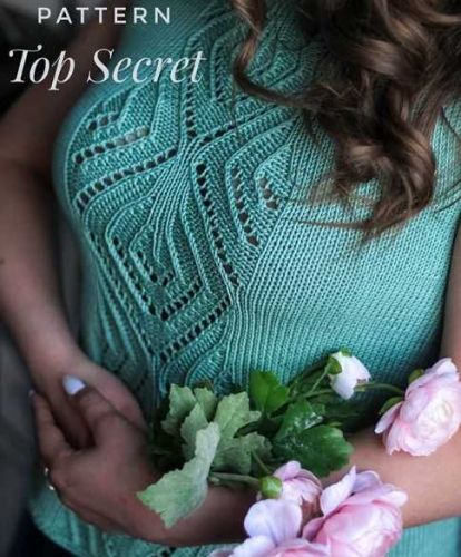 МК топ Secret (Вера Павлюк miss_knitochka)