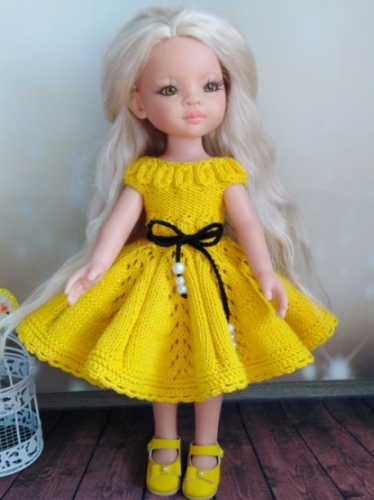 МК 'Розалина' для кукол Paola Reina (Наталья Второва)