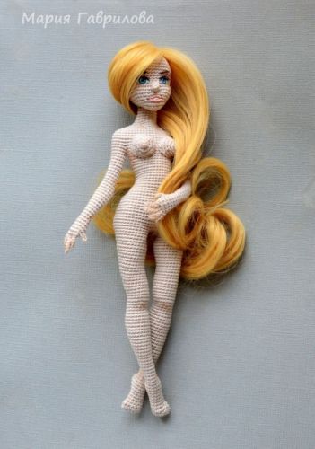 МК по вязанию каркасной женской фигуры (Мария Гаврилова)