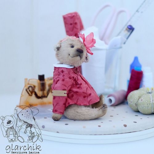 МК по пошиву платья для медведика (glarchik Лариса Гаврикова)