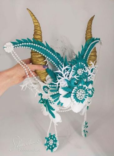 МК 'Фантазийный головной убор' с подсветкой (Татьяна Шмелёва)