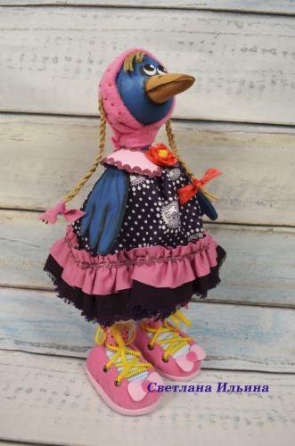 Мастер-класс Ворона (Светлана Ильина)