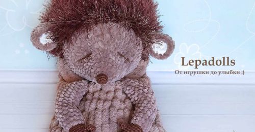 Мастер класс по вязанию пижамницы Ежика (Елена Лапехина)