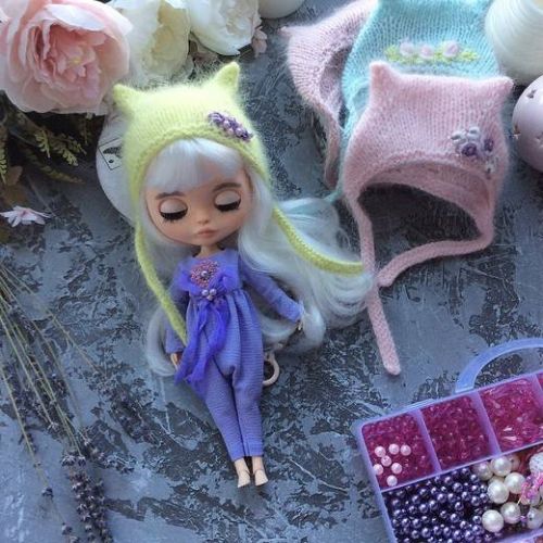 Мастер-класс по шапочке Котенок (Надежда Макарова)