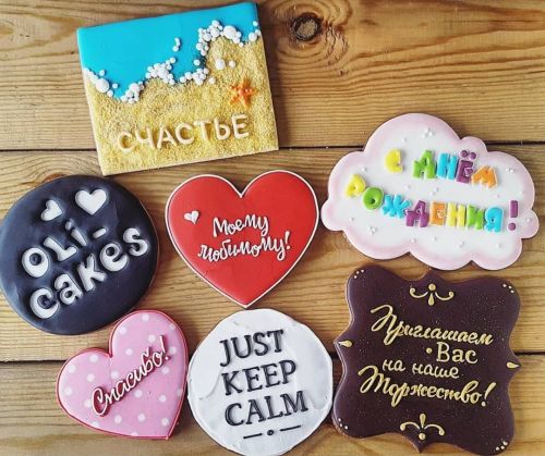 Мастер-класс «Надписи» (oli_cakes_mk)