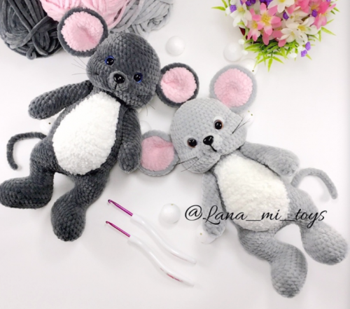 Мастер-класс «Мышонок» (lana_mi_toys)
