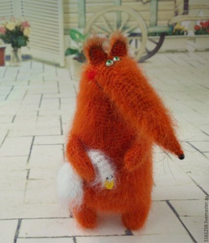 Мастер-класс 'Лиса' вязание крючком (Анна Карелина)